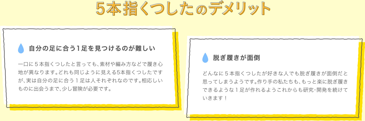 5本指くつしたの編み方の特許を取得いたしました！